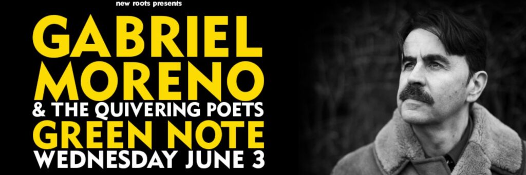 Gabriel Moreno & The Quivering Poets @ Green Note