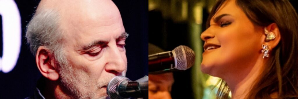 Two faces shown