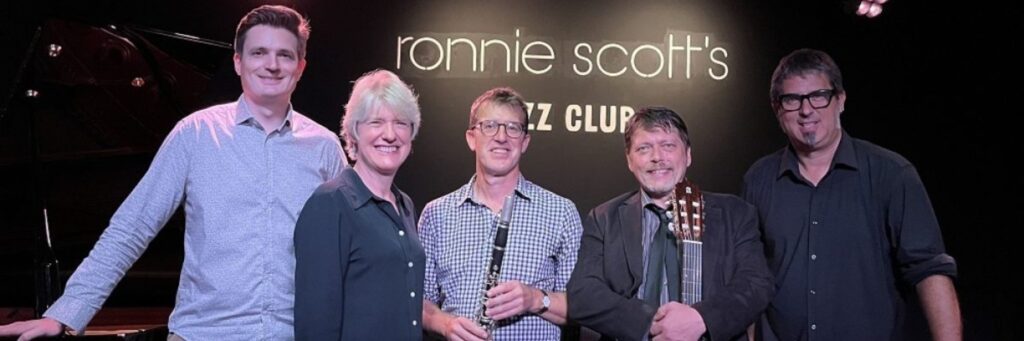 Five quintet or small group shown, in a group setting