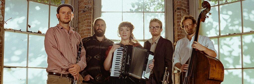 Six quintet or small group shown, in a group setting