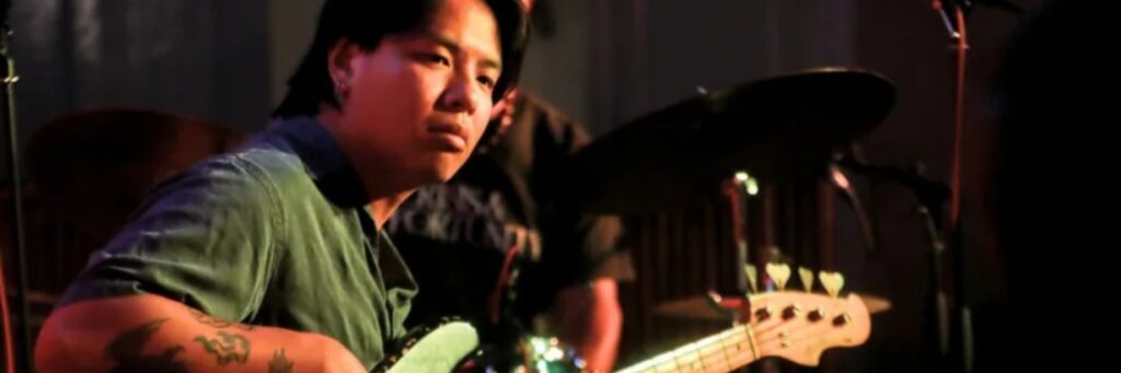 One soloist shown