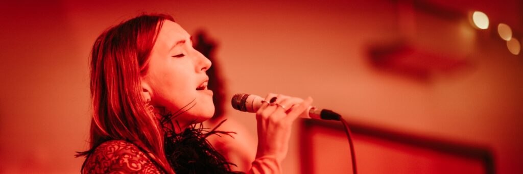 One soloist shown