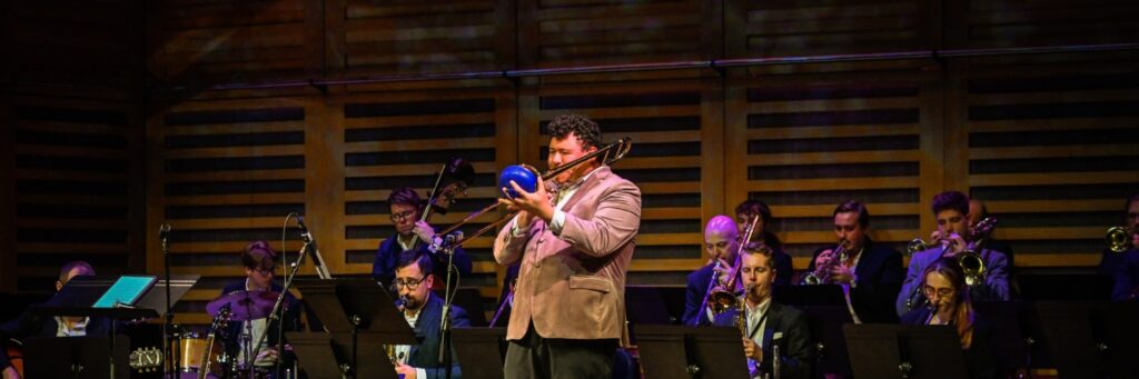One soloist shown