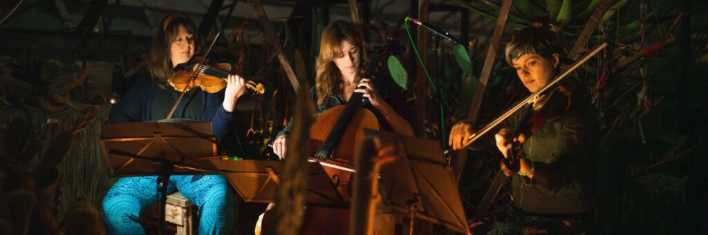 Three trio shown