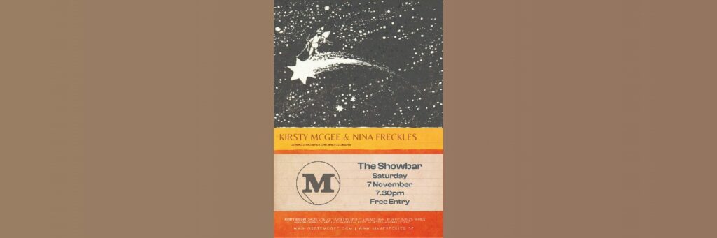 Kirsty McGee & Nina Freckles – Folk in The Showbar @ The Mowlem Theatre