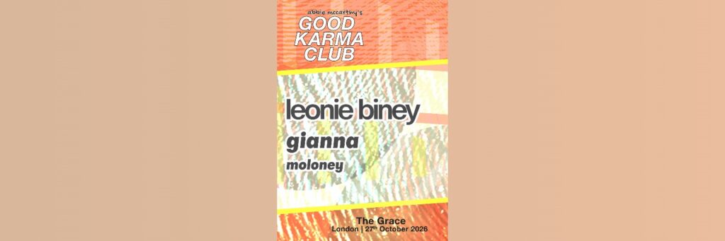 ABBIE MCCARTHY’S GOOD KARMA CLUB @ The Grace
