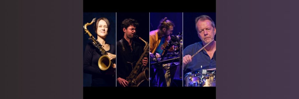 KOPER8: Tom Rainey, Giuseppe Doronzo, Jannis Anastasakis, Ingrid Laubrock @ VORTEX