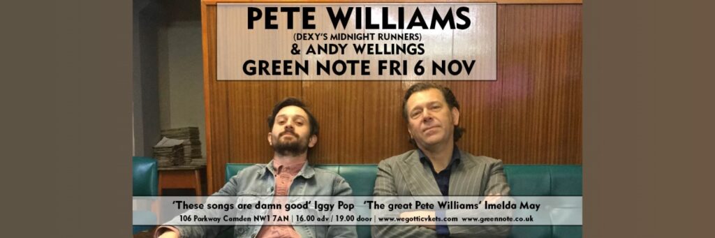 New Roots Presents: Pete Williams @ Green Note
