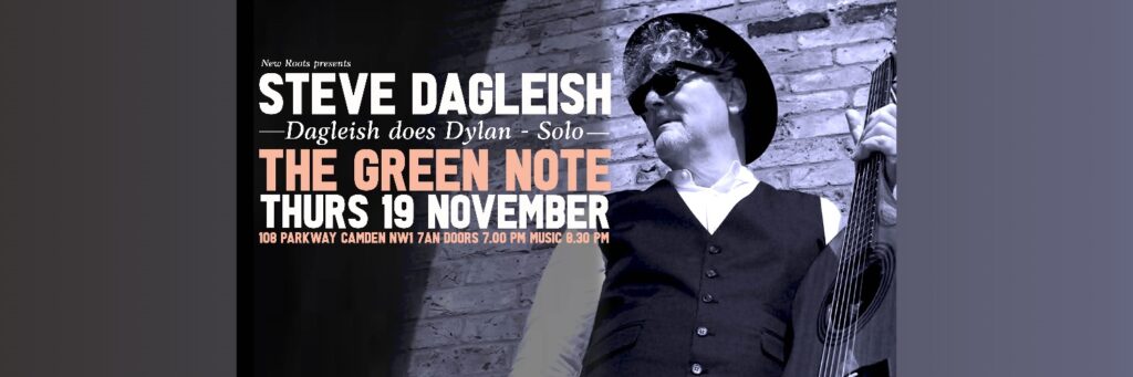 Steve Dagleish does Dylan @ Green Note